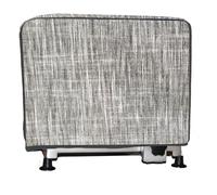 MAGIE DI CASA 120 Fundas para rebanadora de Papel, algodón, Gris, 38 x 44 x 29 cm