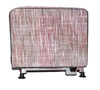MAGIE DI CASA Funda para rebanadora de algodón, 43 x 56 x 31 cm, Fabricada en Italia (Manaos Burdeos)