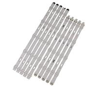 MaGiLL 10 unids/set de tira de LED for iluminación trasera compatible for Samsung UE40JU6060 UE40MU6125 UE40KU6100 UE40KU6000 UE40JU6400 UE40JU6500 BN96-34792A 34791A tira de luz de televisión