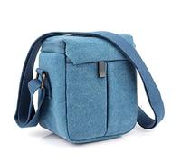 MAGILL Bolsa de cámara Digital Bolsa de Hombro WX200 WX300 WX170 WX150 NEX-C3 NEX-3N NEX-5C NEX-5R NEX-5N NEX-5T H100 H200 A5000 Apto for Sony Estuche para la Camara (Color : BLU)