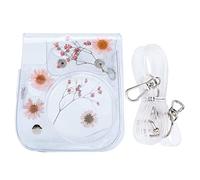 MAGILL Bolsa de cámara instantánea pequeña Transparente CLORURO DE POLIVINILO Caso Protector for Correa de Hombro Accesorio Accesorio Fit for Fujifilm Instax Mini 11/9/8 Estuche para la Camara (Color
