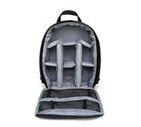 MAGILL Bolsa de cámara Mochila Impermeable Digital SLR Cámara Rugged Cámara Foto Mochila Bolsa de Video Bolsa Ajuste for Nikon Fit for Canon Estuche para la Camara (Color : Gray and Tripod)