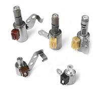 MAgill Kit de válvula solenoide de transmisión U140E de 5 Piezas Compatible con Toyota Solara Matrix RAV4 Highlander Compatible con Lexus ES300 RX300 35210-21010