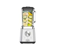 Magimi - Batidora de vaso (2,8 L, Power 5 XL, 1500 W, cromo mate) | Capacidad útil de 2 litros, 5 programas automáticos, función de pulso, batidos, sopas, helados y postres