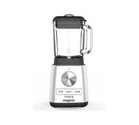 Magimix - Batidora profesional - Picadora, licuadora para batidos, batidora de sopa, picadora multifunción - Cuenco de cristal (cromo, 3)