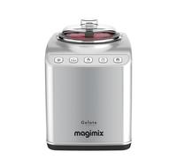 Magimix Gelato Expert Compresor de helados 2L 180W Acero inoxidable - Heladora (Compresor de helados, 2 L, 30 min, 1 senos, Acero inoxidable, 2 h)