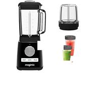 Magimix Power Batidora Blender Negro New 1300w 22000g (con 2 accesorios: Minicuenca +- Blender cup)