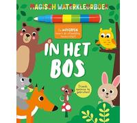 Magisch waterkleurboek - in het bos