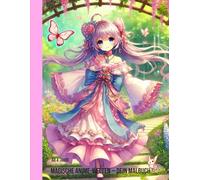 Magische Anime-Welten - Dein Malbuch: Dein kreatives Anime-Malbuch voller Fantasie!