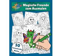 Magische Freunde zum Ausmalen: 50 fantasievolle Motive