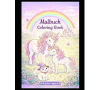 Magische Mädchenwelt - Malbuch: 35 fantasievolle Ausmalbilder mit Prinzessinnen, Feen, Meerjungfrauen & Einhörnern - Für Mädchen von 6-8 Jahren, 35 ... & unicorns - For girls aged 6-8 years