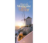 Magische Momente am Meer 2027: Schmaler Wandkalender. Foto-Kunstkalender mit grandiosen Aufnahmen von Sehnsuchtsorten am Meer. PhotoArt Vertikal. 28,5 x 69 cm.