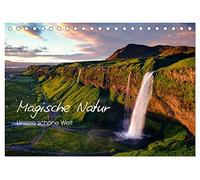 Magische Natur - Unsere schöne Welt (Tischkalender 2026 DIN A5 quer), CALVENDO Monatskalender: Wunderbare Ansichten von allen Kontinenten