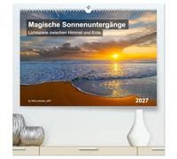 Magische Sonnenuntergänge (hochwertiger Premium Wandkalender 2027 DIN A2 quer), Kunstdruck in Hochglanz: Spüren Sie die Magie des perfekten Lichts.