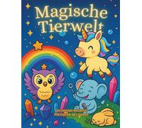 Magische Tierwelt zum Ausmalen: Ein fantasievolles Ausmalbuch für Kinder ab 4 Jahren mit zauberhaften Hasen, Igeln und vielen weiteren magischen Tieren (Magische Welten zum Ausmalen)