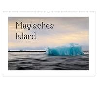 Magisches Island (Wandkalender 2026 DIN A2 quer), CALVENDO Monatskalender: Magische Bilder aus Island, dem Land der Trolle und Elfen
