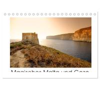 Magisches Malta und Gozo (Tischkalender 2026 DIN A5 quer), CALVENDO Monatskalender: Impressionen aus dem Urlaubsparadies Malta und Gozo
