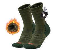 MAGISDU Calcetines Termicos Mujer Hombre Lana di Alpaca Calentitos 2 Pares Gruesos Calcetines Invierno Altos Frio Extremo Nieve Senderismo Running Esquiar Deportes Talla 35-51