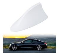 MagiSel Antena de Coche Aleta de Tiburón, Universal, Blanco