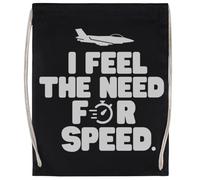 MAGITONE Arriba Pistola Inspirado Combatiente Chorro Bolsa De Deporte Unisex Bolsa De Gimnasio Negra Unisex Sport Bag Black Gym Sack