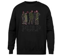 MAGITONE Banda De Éxitos Pulp Personalizada Jersey Negro Unisex Sin Género Cuello Redondo Unisex Black Jumper Genderless Crewneck