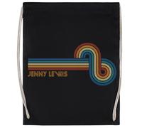 MAGITONE Banda Jenny Lewis Bolsa de Deporte Unisex Negra Mochila de Gimnasio Unisex Sport Bag Black Gym Sack