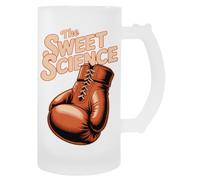 MAGITONE Boxeo De Ciencia Dulce Taza De Bebida Con Mango De Taza De Cerveza De Vidrio Glass Beer Cup Handled Beverage Mug