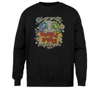 MAGITONE Bubble Bobble 1986 Jersey Negro Unisex Sin Género Cuello Redondo Unisex Black Jumper Genderless Crewneck