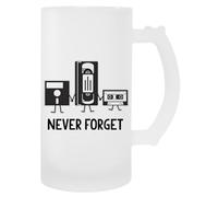 MAGITONE Ciencia Y Tecnología Taza De Bebida Con Mango De Taza De Cerveza De Vidrio Glass Beer Cup Handled Beverage Mug