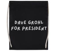 MAGITONE Dave Grohl Para Presidente Bolsa De Deporte Unisex Bolsa De Gimnasio Negra Unisex Sport Bag Black Gym Sack