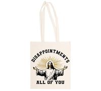 MAGITONE Decepciones Todos Vosotros Jesús Totebag Unisex Saco Compras Beige Reutilizable Unisex Totebag Beige Shopping Sack Reusable