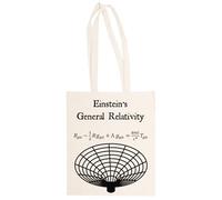 MAGITONE Ecuación De La Relatividad General De Einstein Totebag Unisex Saco Compras Beige Reutilizable Unisex Totebag Beige Shopping Sack Reusable