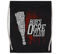 MAGITONE El Club De Ogros De Bob Bolsa De Deporte Unisex Bolsa De Gimnasio Negra Unisex Sport Bag Black Gym Sack
