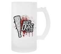 MAGITONE El Club De Ogros De Bob Taza De Bebida Con Mango De Taza De Cerveza De Vidrio Glass Beer Cup Handled Beverage Mug