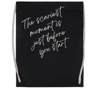MAGITONE El Momento Más Aterrador Bolsa De Deporte Unisex Bolsa De Gimnasio Negra Unisex Sport Bag Black Gym Sack