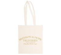 MAGITONE Entregas De Breekon & Hope Totebag Unisex Saco Compras Beige Reutilizable Unisex Totebag Beige Shopping Sack Reusable