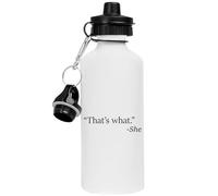 MAGITONE Eso Es Lo Que Ella Dijo Botella De Bebida Blanca Frasco De Agua De Acero Inoxidable White Coffee Mug Ceramic Tea Cup
