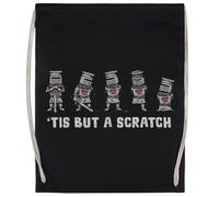 MAGITONE Esto Es Solo Un Rasguño Bolsa De Deporte Unisex Bolsa De Gimnasio Negra Unisex Sport Bag Black Gym Sack