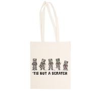 MAGITONE Esto Es Solo Un Rasguño Totebag Unisex Saco Compras Beige Reutilizable Unisex Totebag Beige Shopping Sack Reusable