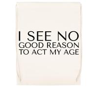 MAGITONE I See No Good Reason To Act My Aged Bolsa de Deporte Unisex Beige Mochila de Gimnasio Unisex Sport Bag Beige Gym Sack