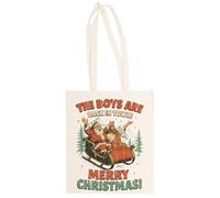 MAGITONE Los Chicos Están De Vuelta En La Ciudad Totebag Unisex Saco Compras Beige Reutilizable Unisex Totebag Beige Shopping Sack Reusable