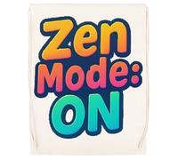 MAGITONE Modo Zen: Activado Vibrante Bolsa De Deporte Unisex Saco De Deporte Beige Unisex Sport Bag Beige Gym Sack