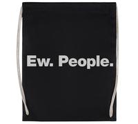 MAGITONE Qué Asco Gente Bolsa De Deporte Unisex Bolsa De Gimnasio Negra Unisex Sport Bag Black Gym Sack