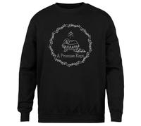 MAGITONE Una Promesa Cumplida Jersey Negro Unisex Sin Género Cuello Redondo Unisex Black Jumper Genderless Crewneck