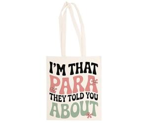 MAGITONE Yo Soy Ese Para Del Que Te Hablaron Totebag Unisex Saco Compras Beige Reutilizable Unisex Totebag Beige Shopping Sack Reusable
