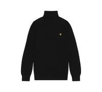 MAGLIE Uomo LYLE & SCOTT 1874 KN2103V COTTON MERINO Z865 JET BLACK