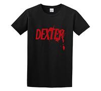 Maglietta Dexter Morgan Serie Tv Family Outdoor Cuello Redondo Thin Fashion T-Shirt Negro, Negro, M