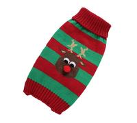 Maglione per Cani Piccoli - Morbido, Caldo E | Maglione Rosso Cuccioli | Vestito Natalizio per Feste, Compleanni, Casa, Giardino, Passeggiate E Appartamento