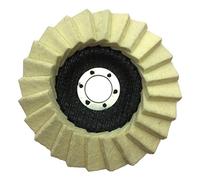 Magma Disco de Pulido Brillo 125 x 22,2 mm, Acero Inoxidable, 24 G, Amoladora Angular