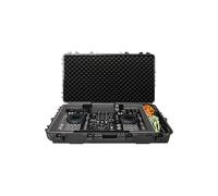 Magma FLXGUARD - Carrito rígido para controlador de DJ con ruedas; funda ligera a prueba de golpes e impermeable, compatible con DDJ-REV5/7, DDJ-FLX10, DDJ-GRV6, XDJ-RX3, Rane Performer y más para una